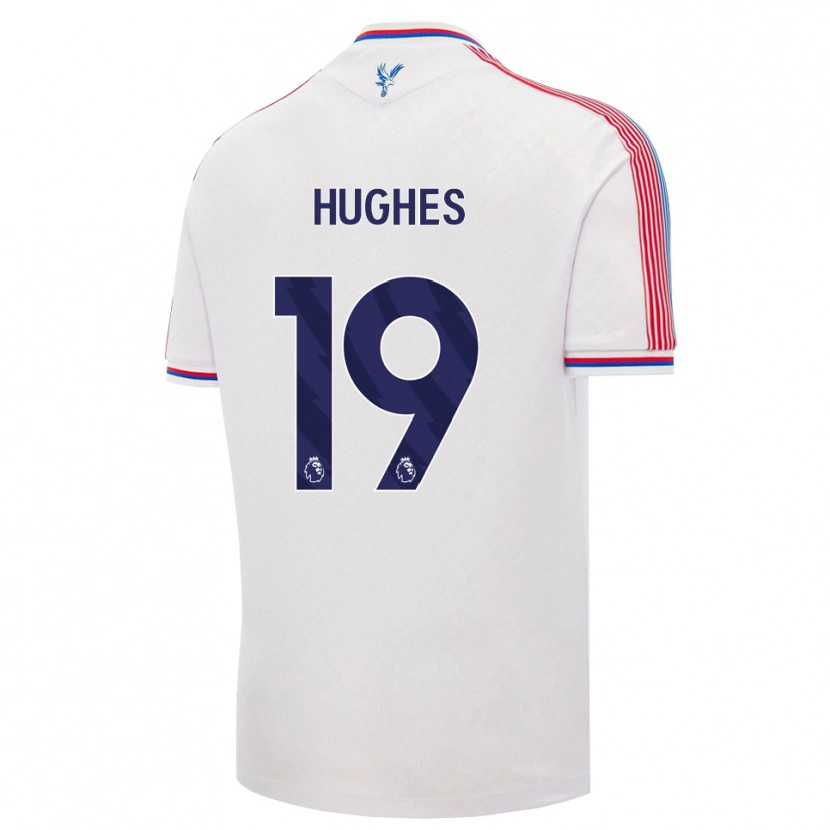 Danxen Damen Will Hughes #19 Weiß Rot Blau Heimtrikot Trikot 2026/27 T-Shirt