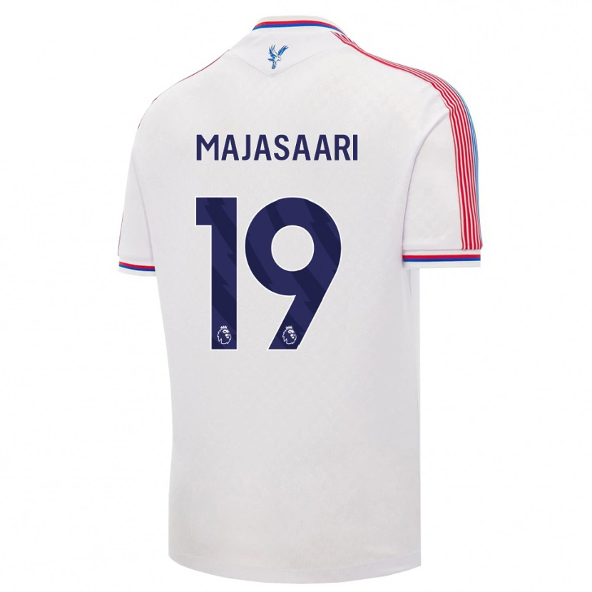 Danxen Damen Milla-Maj Majasaari #19 Weiß Rot Blau Heimtrikot Trikot 2026/27 T-Shirt