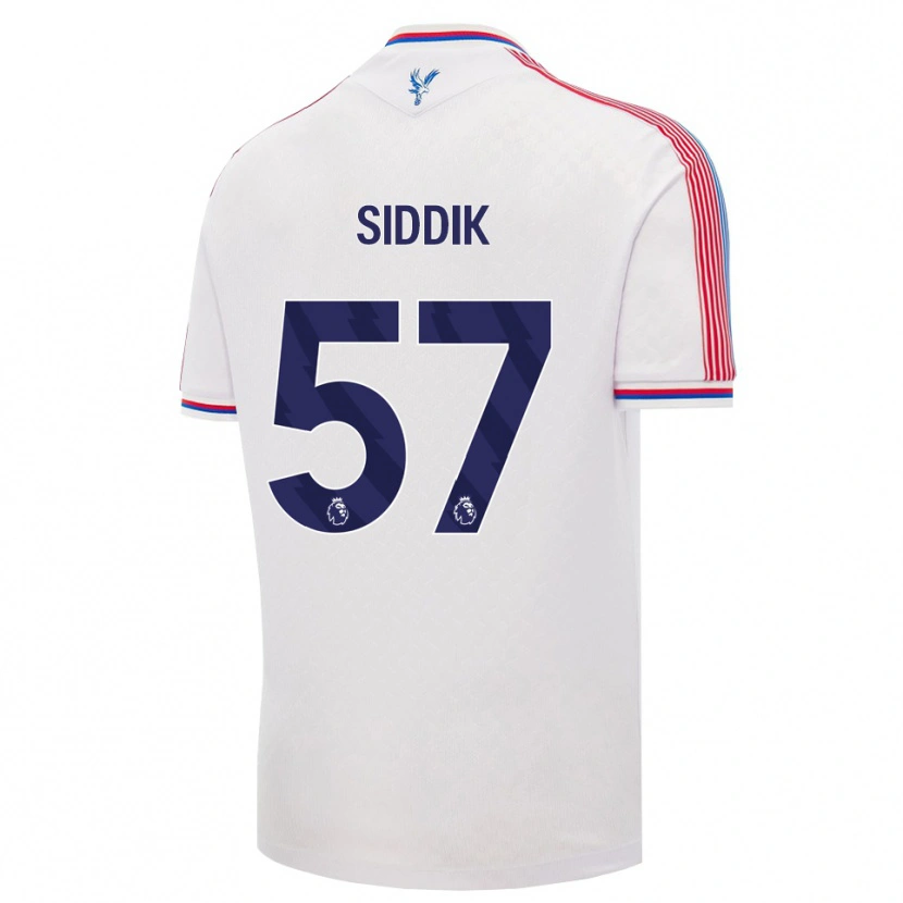Danxen Damen Cardo Siddik #57 Weiß Rot Blau Heimtrikot Trikot 2026/27 T-Shirt