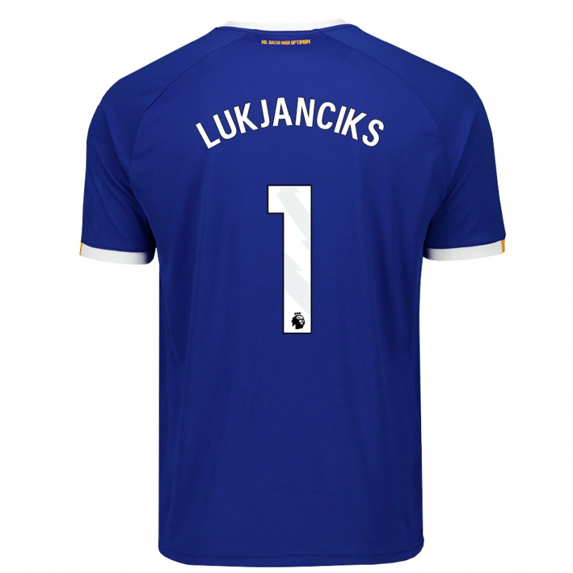 Danxen Damen Douglass Lukjanciks #1 Blau Weiß Gelb Heimtrikot Trikot 2026/27 T-Shirt