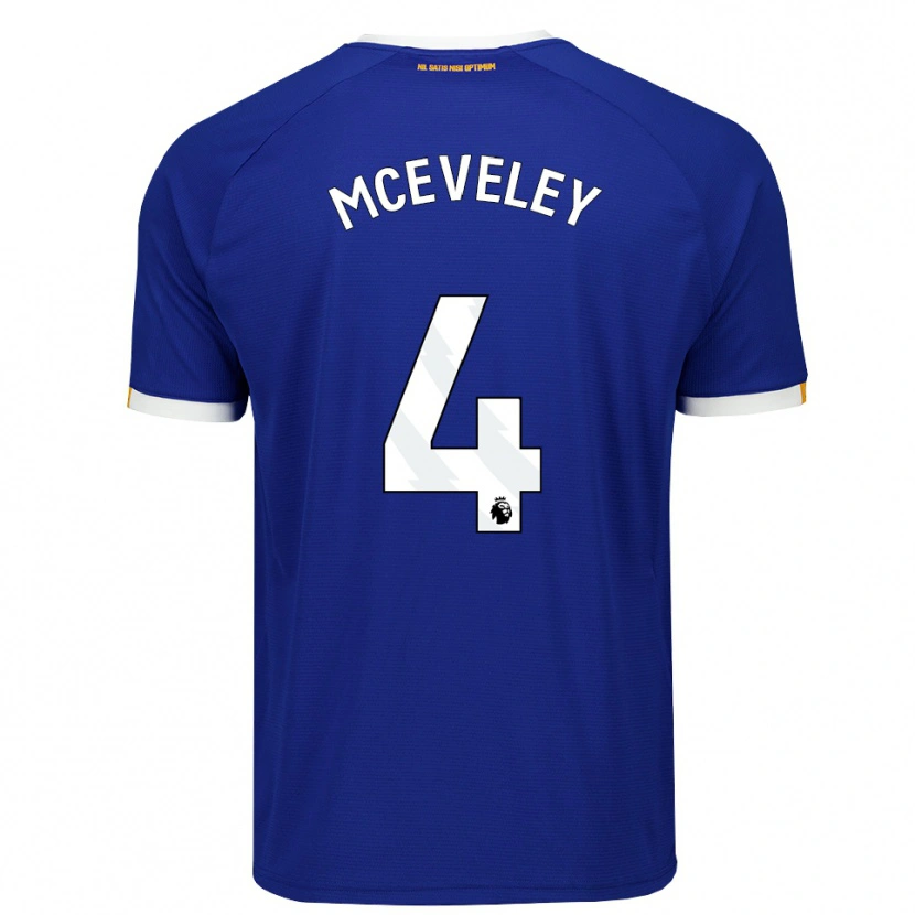 Danxen Damen Harlow Mceveley #4 Blau Weiß Gelb Heimtrikot Trikot 2026/27 T-Shirt