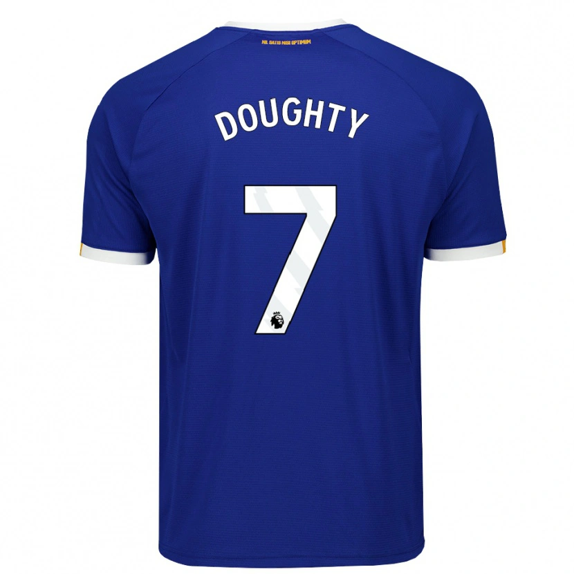 Danxen Damen Jake Doughty #7 Blau Weiß Gelb Heimtrikot Trikot 2026/27 T-Shirt