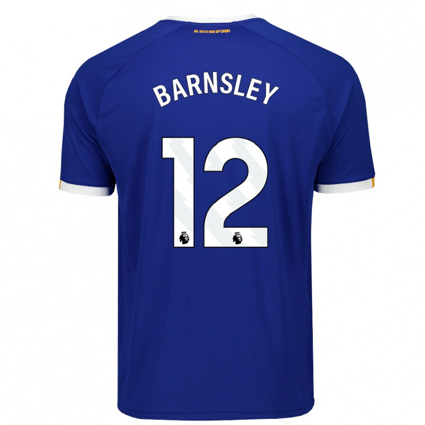 Danxen Damen Fraser Barnsley #12 Blau Weiß Gelb Heimtrikot Trikot 2026/27 T-Shirt