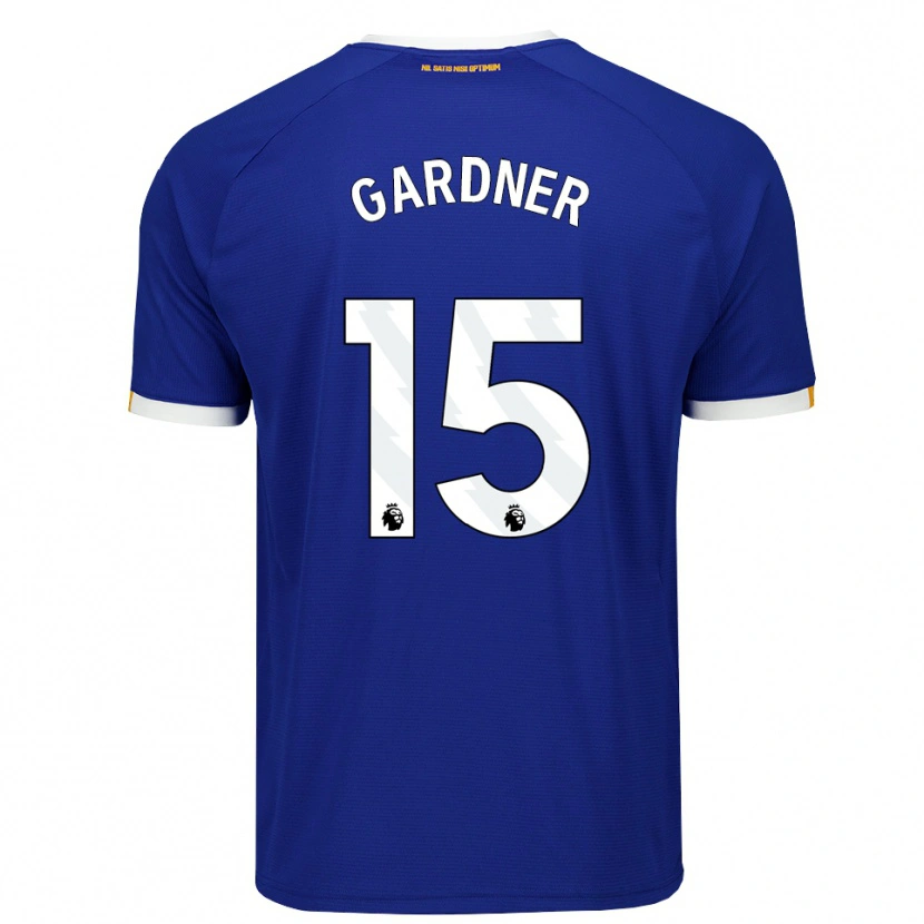 Danxen Damen Luis Gardner #15 Blau Weiß Gelb Heimtrikot Trikot 2026/27 T-Shirt