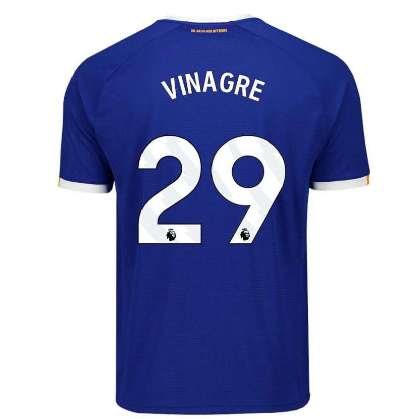 Danxen Damen Ruben Vinagre #29 Blau Weiß Gelb Heimtrikot Trikot 2026/27 T-Shirt