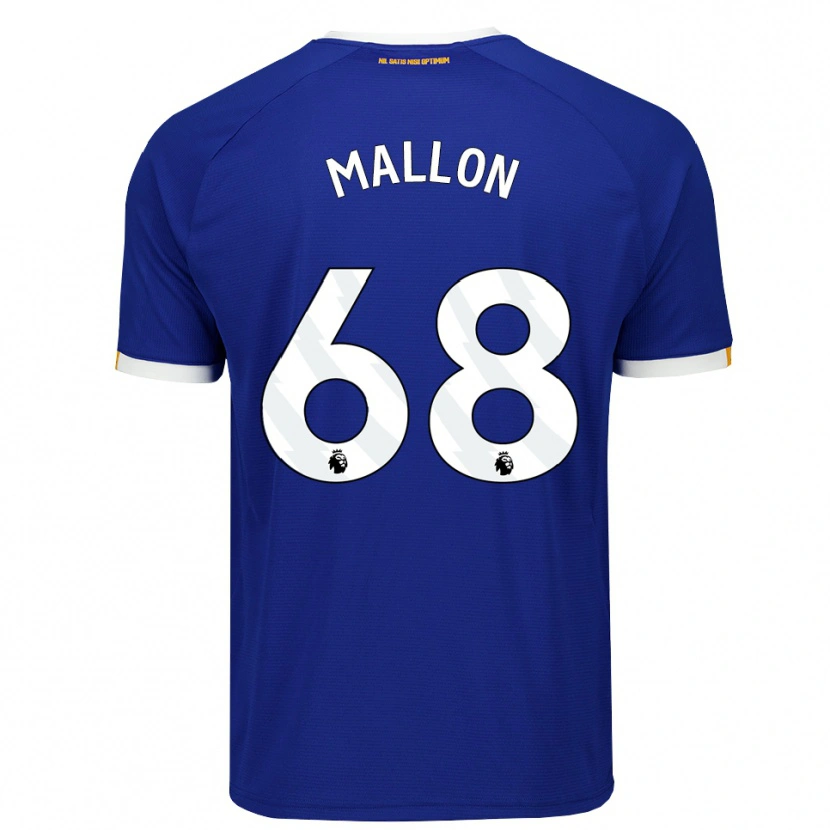 Danxen Damen Mathew Mallon #68 Blau Weiß Gelb Heimtrikot Trikot 2026/27 T-Shirt