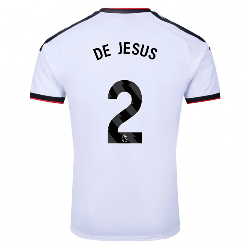 Danxen Damen Brad De Jesus #2 Weiß Schwarz Rot Heimtrikot Trikot 2026/27 T-Shirt