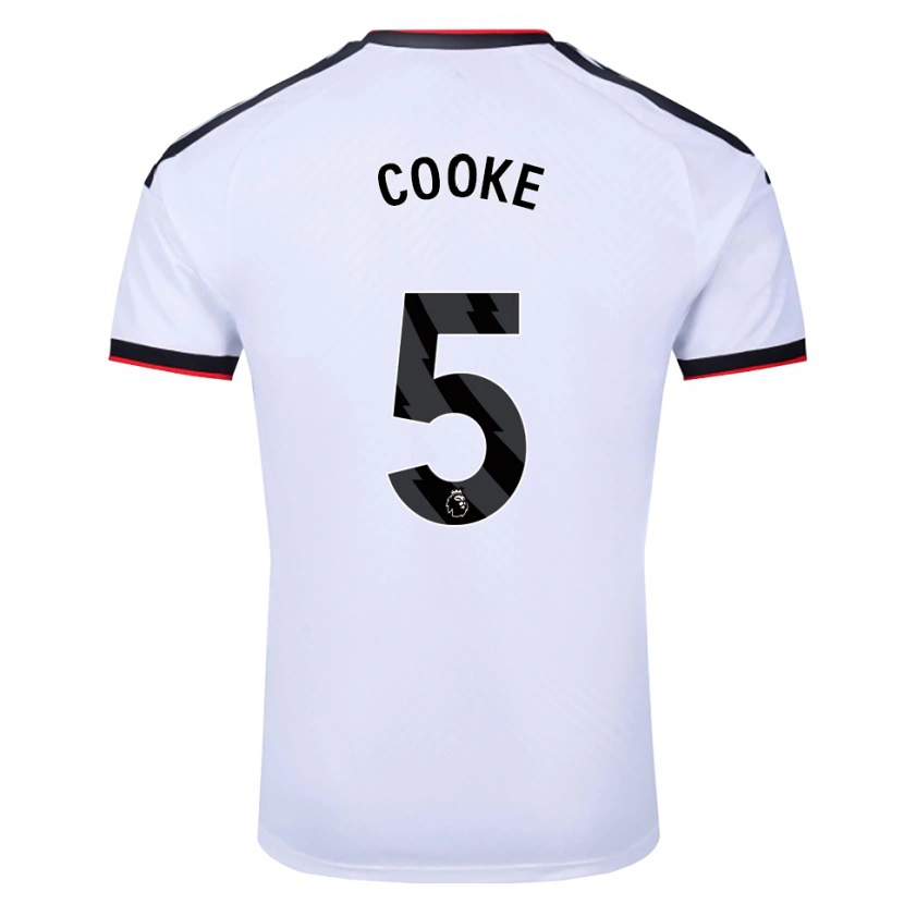 Danxen Damen Logan Cooke #5 Weiß Schwarz Rot Heimtrikot Trikot 2026/27 T-Shirt