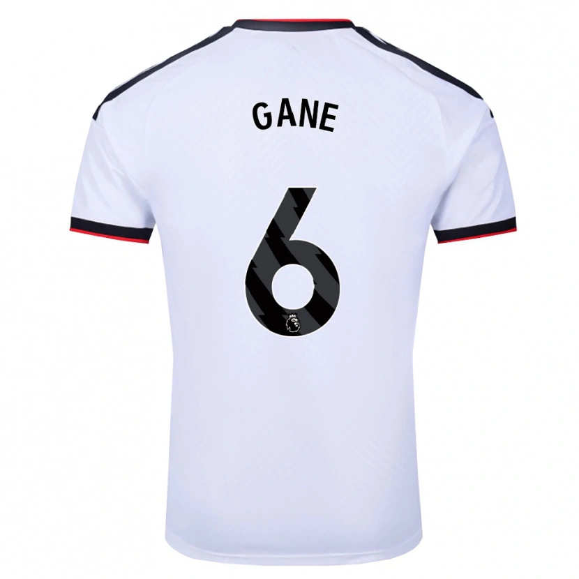 Danxen Damen Evie Gane #6 Weiß Schwarz Rot Heimtrikot Trikot 2026/27 T-Shirt