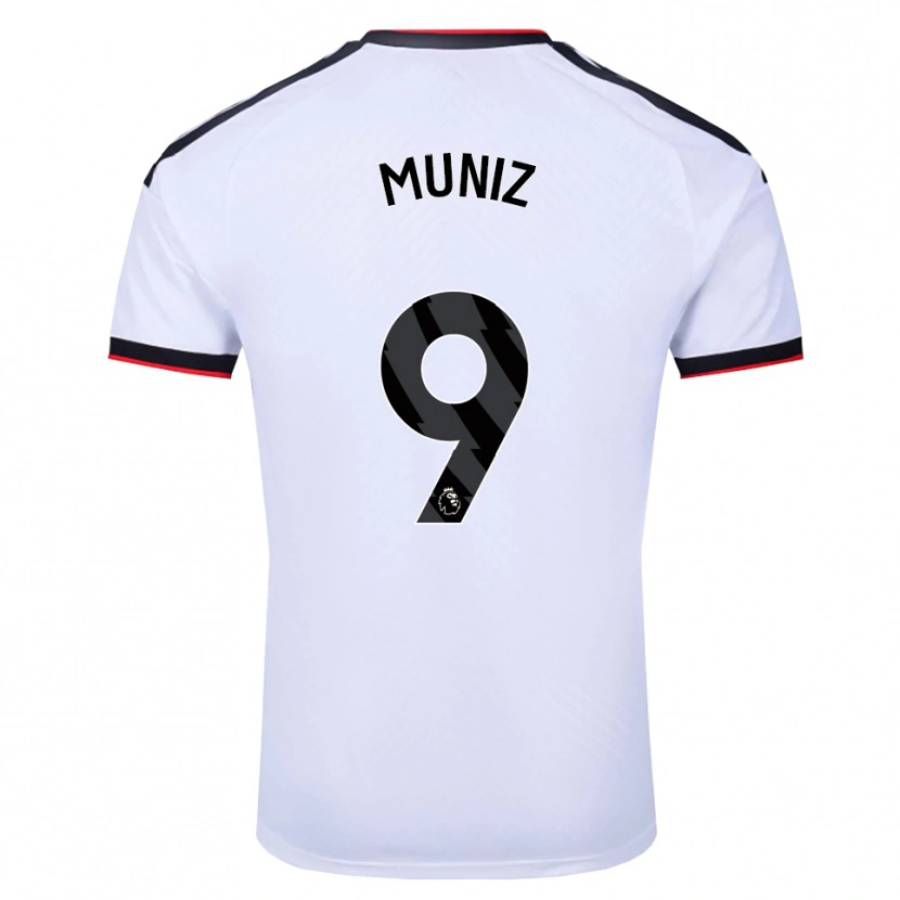 Danxen Damen Rodrigo Muniz #9 Weiß Schwarz Rot Heimtrikot Trikot 2026/27 T-Shirt
