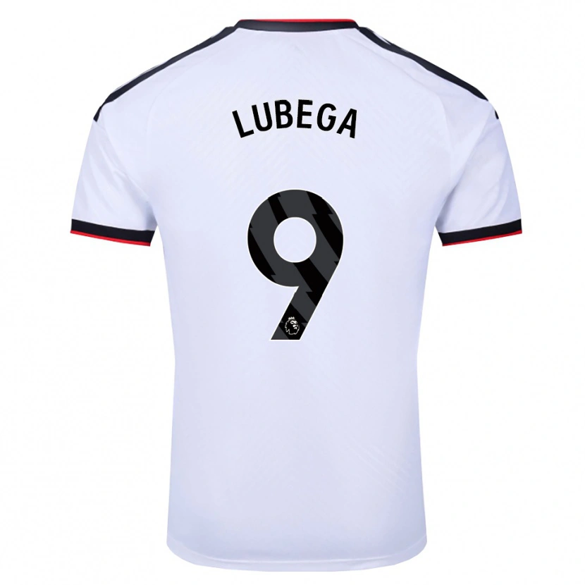 Danxen Damen Bashil Lubega #9 Weiß Schwarz Rot Heimtrikot Trikot 2026/27 T-Shirt
