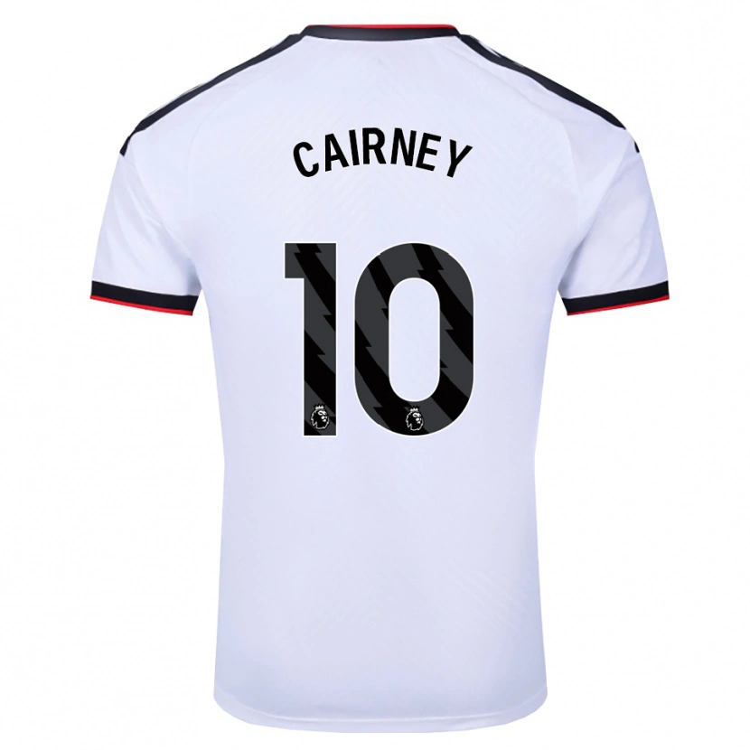 Danxen Damen Tom Cairney #10 Weiß Schwarz Rot Heimtrikot Trikot 2026/27 T-Shirt