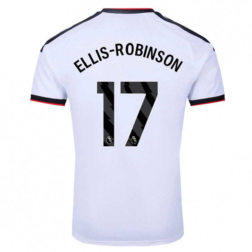 Danxen Damen Eddie Ellis-Robinson #17 Weiß Schwarz Rot Heimtrikot Trikot 2026/27 T-Shirt