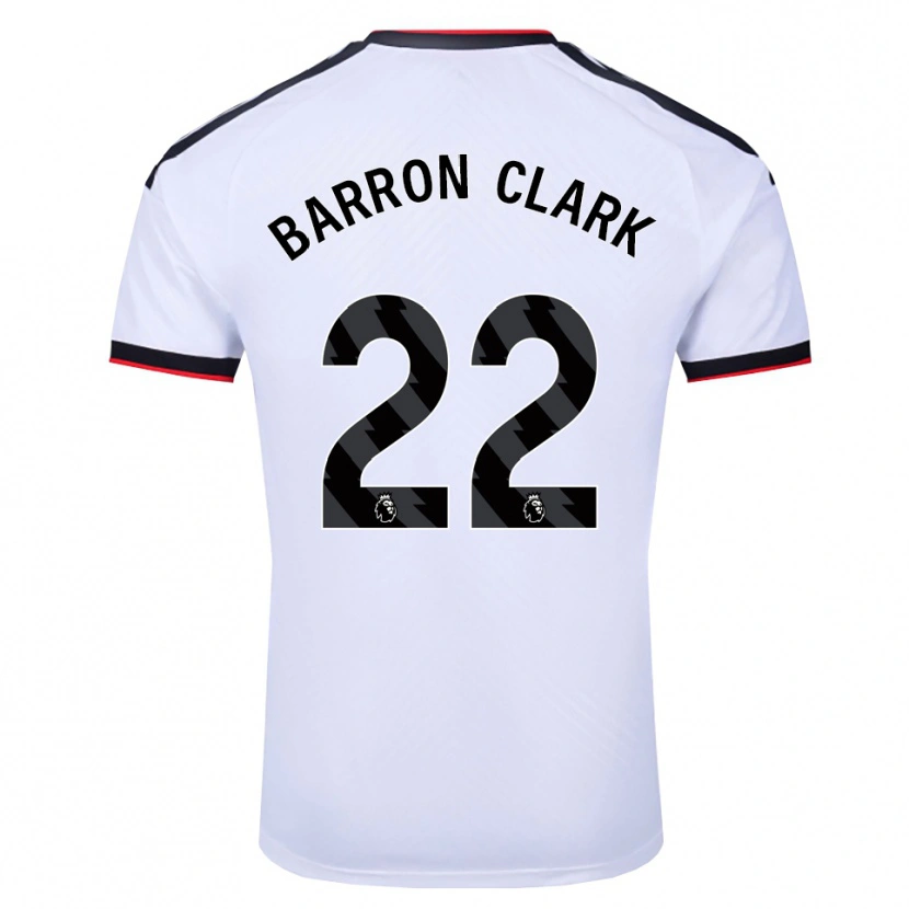 Danxen Damen Betty Barron-Clark #22 Weiß Schwarz Rot Heimtrikot Trikot 2026/27 T-Shirt