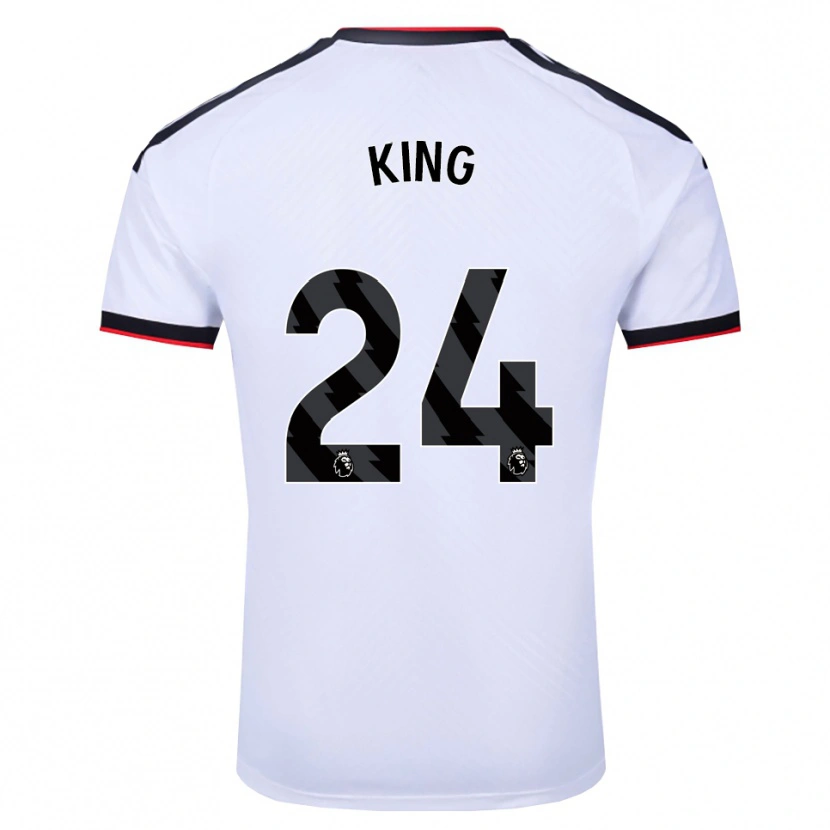Danxen Damen Josh King #24 Weiß Schwarz Rot Heimtrikot Trikot 2026/27 T-Shirt