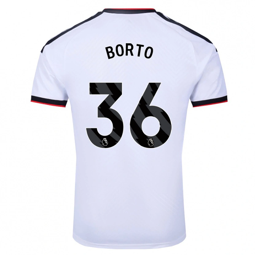 Danxen Damen Alex Borto #36 Weiß Schwarz Rot Heimtrikot Trikot 2026/27 T-Shirt