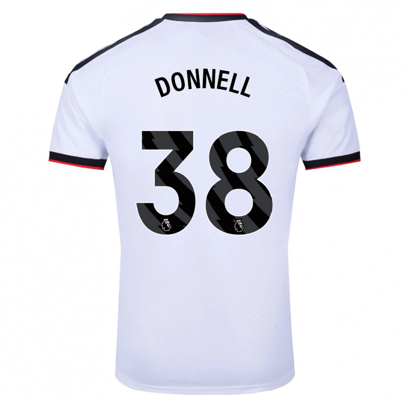 Danxen Damen Chris Donnell #38 Weiß Schwarz Rot Heimtrikot Trikot 2026/27 T-Shirt