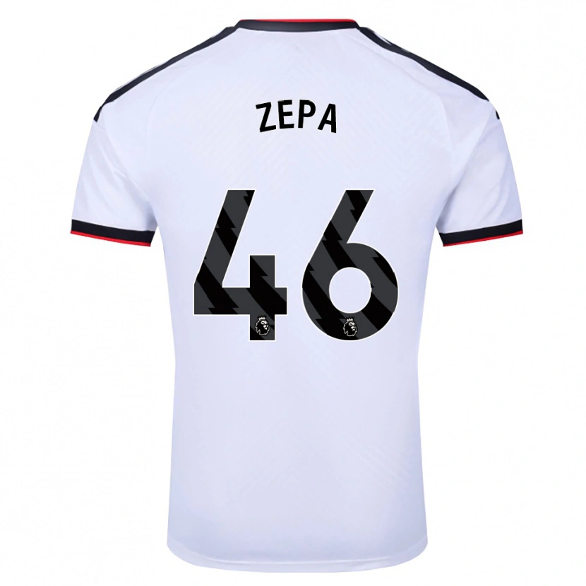 Danxen Damen Macauley Zepa #46 Weiß Schwarz Rot Heimtrikot Trikot 2026/27 T-Shirt