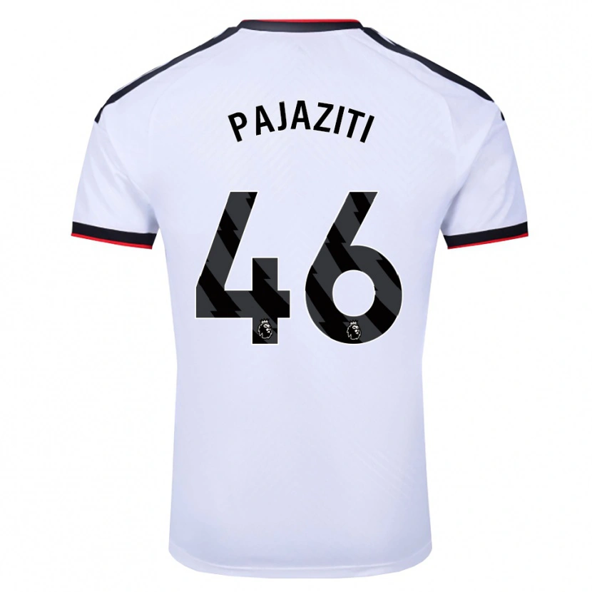 Danxen Damen Adrion Pajaziti #46 Weiß Schwarz Rot Heimtrikot Trikot 2026/27 T-Shirt
