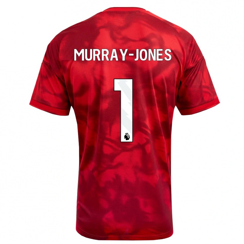 Danxen Damen George Murray-Jones #1 Karmesin Weiß Heimtrikot Trikot 2026/27 T-Shirt