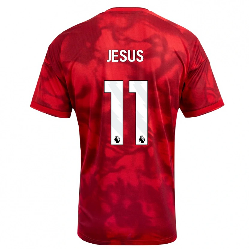 Danxen Damen Igor Jesus #11 Karmesin Weiß Heimtrikot Trikot 2026/27 T-Shirt