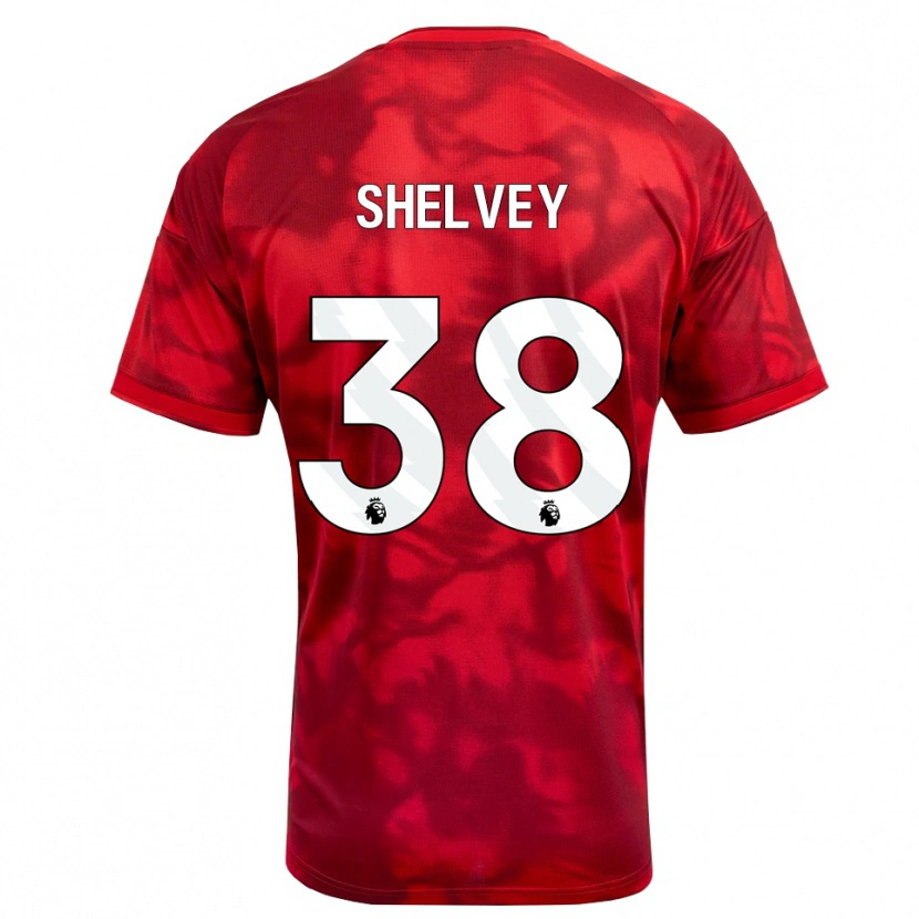 Danxen Damen George Shelvey #38 Karmesin Weiß Heimtrikot Trikot 2026/27 T-Shirt