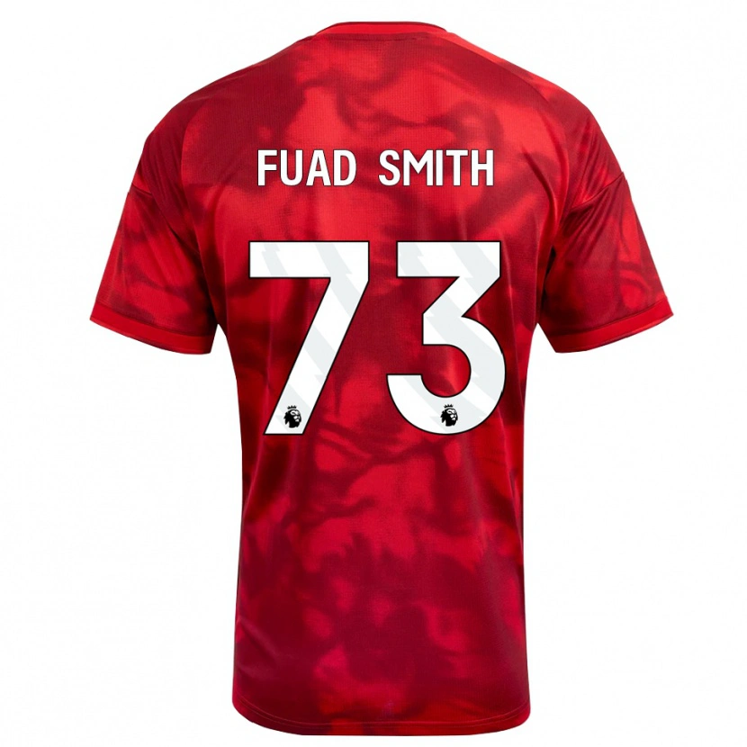 Danxen Damen Fuad Smith #73 Karmesin Weiß Heimtrikot Trikot 2026/27 T-Shirt