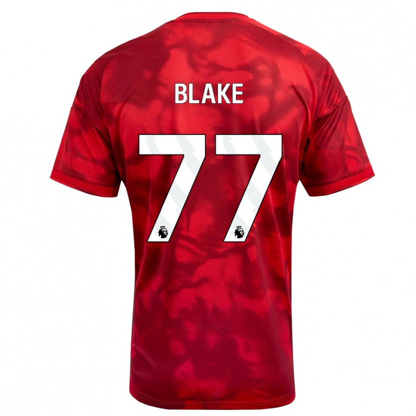 Danxen Damen Zyan Blake #77 Karmesin Weiß Heimtrikot Trikot 2026/27 T-Shirt