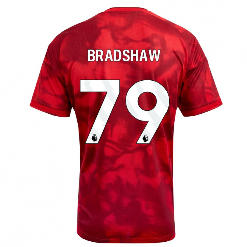 Danxen Damen Alfie Bradshaw #79 Karmesin Weiß Heimtrikot Trikot 2026/27 T-Shirt