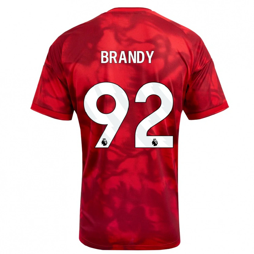 Danxen Damen Taeneal Brandy #92 Karmesin Weiß Heimtrikot Trikot 2026/27 T-Shirt