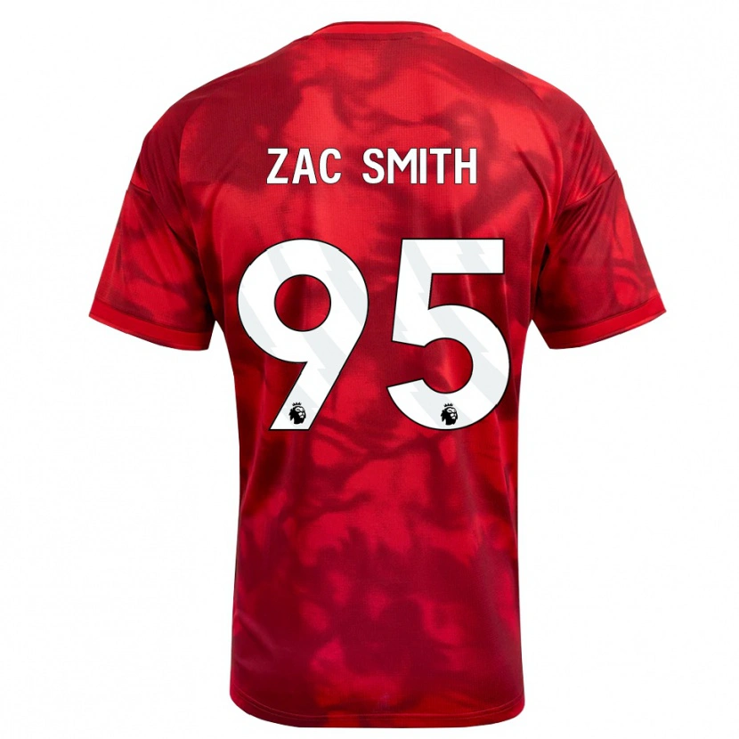 Danxen Damen Zac Smith #95 Karmesin Weiß Heimtrikot Trikot 2026/27 T-Shirt