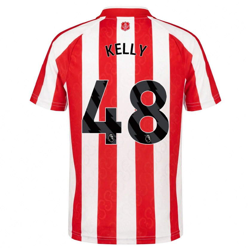 Danxen Damen Caden Kelly #48 Rot Weiß Schwarz Heimtrikot Trikot 2026/27 T-Shirt