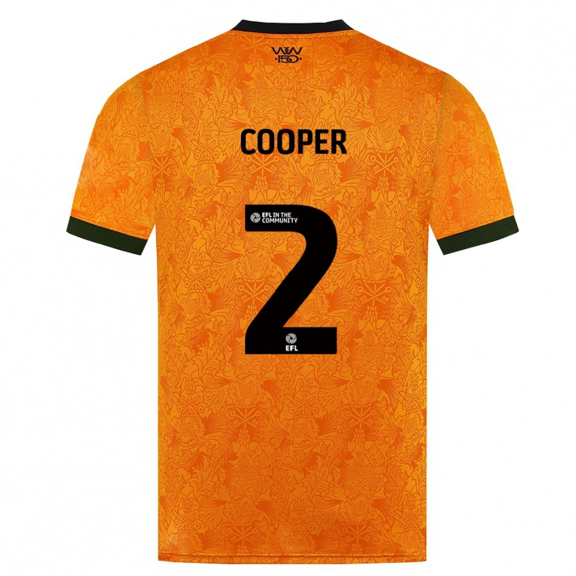 Danxen Damen Laura Cooper #2 Orange Schwarz Heimtrikot Trikot 2026/27 T-Shirt
