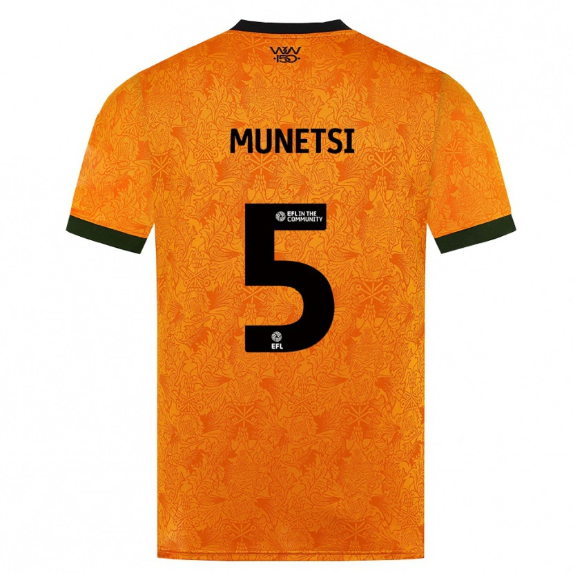 Danxen Damen Marshall Munetsi #5 Orange Schwarz Heimtrikot Trikot 2026/27 T-Shirt