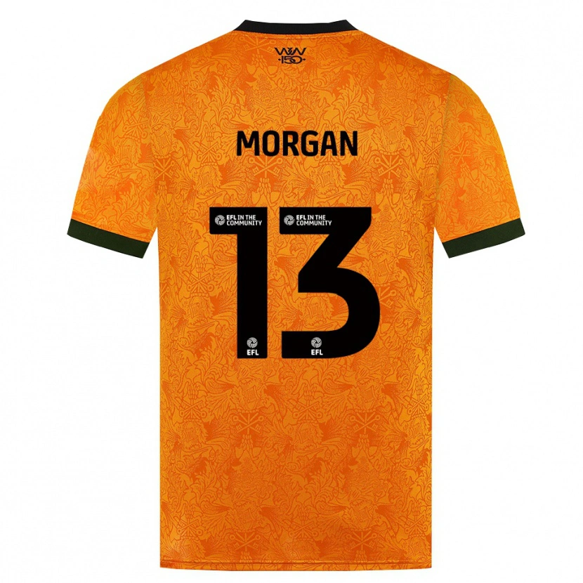 Danxen Damen Bobby Morgan #13 Orange Schwarz Heimtrikot Trikot 2026/27 T-Shirt