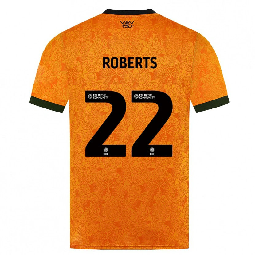 Danxen Damen Beth Roberts #22 Orange Schwarz Heimtrikot Trikot 2026/27 T-Shirt