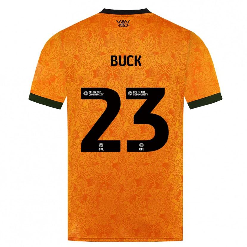 Danxen Damen Alex Buck #23 Orange Schwarz Heimtrikot Trikot 2026/27 T-Shirt