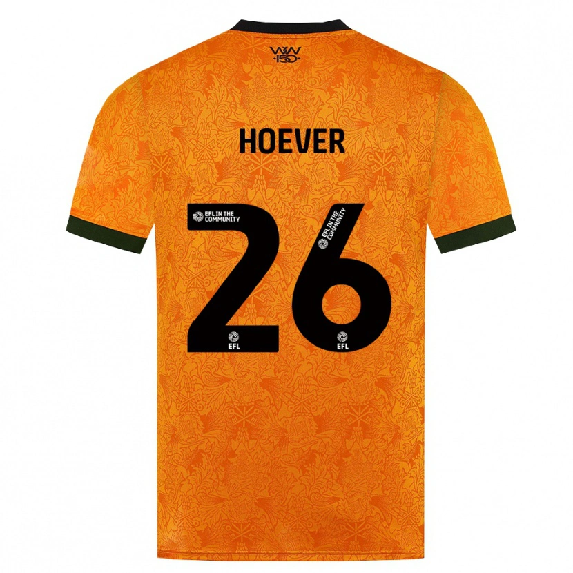 Danxen Damen Ki-Jana Hoever #26 Orange Schwarz Heimtrikot Trikot 2026/27 T-Shirt