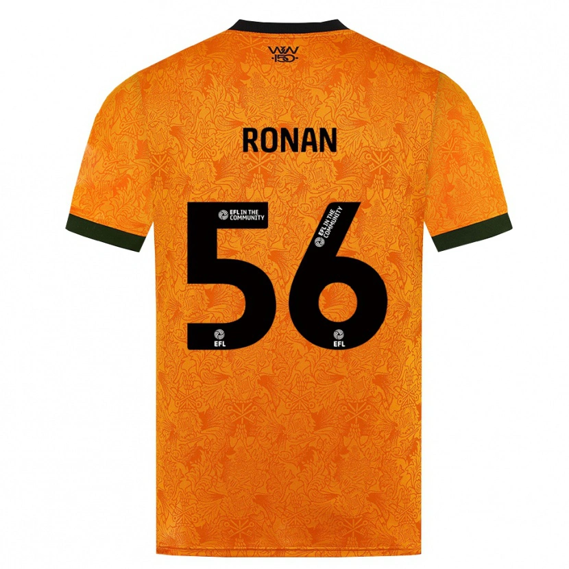 Danxen Damen Connor Ronan #56 Orange Schwarz Heimtrikot Trikot 2026/27 T-Shirt