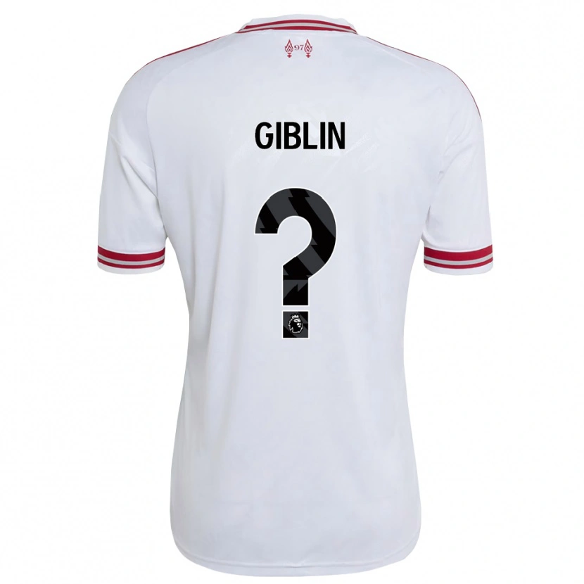 Danxen Damen Nathan Giblin #0 Rot Weiß Auswärtstrikot Trikot 2026/27 T-Shirt