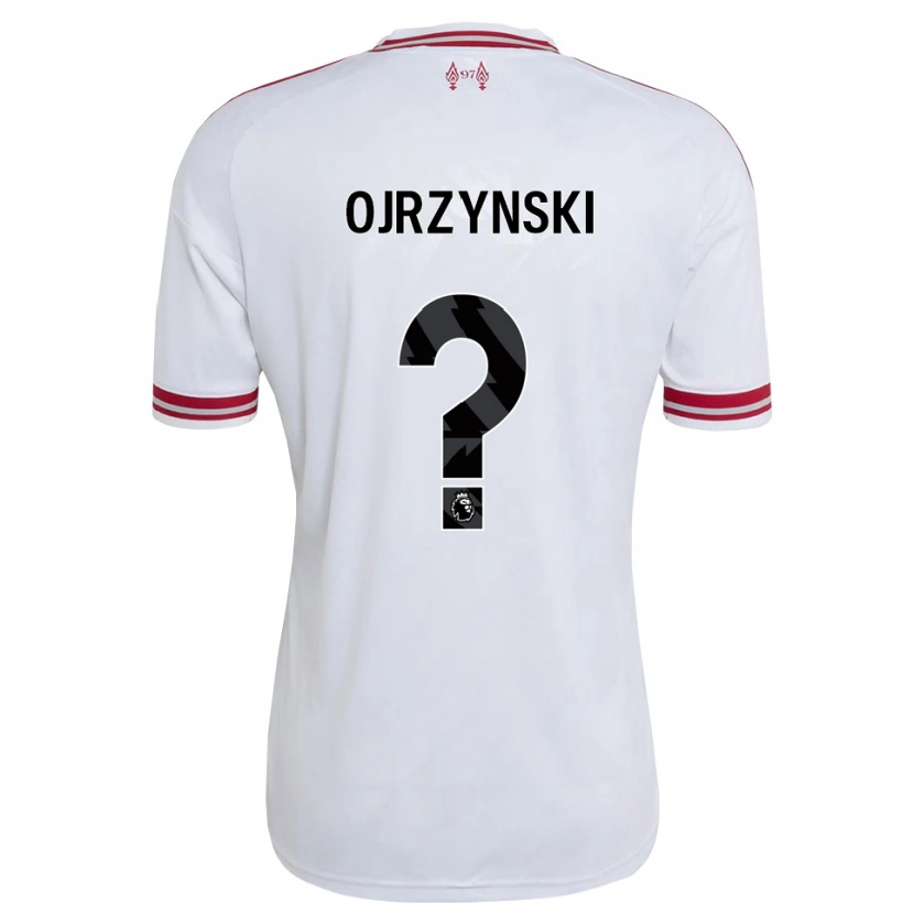 Danxen Damen Jakub Ojrzynski #0 Rot Weiß Auswärtstrikot Trikot 2026/27 T-Shirt