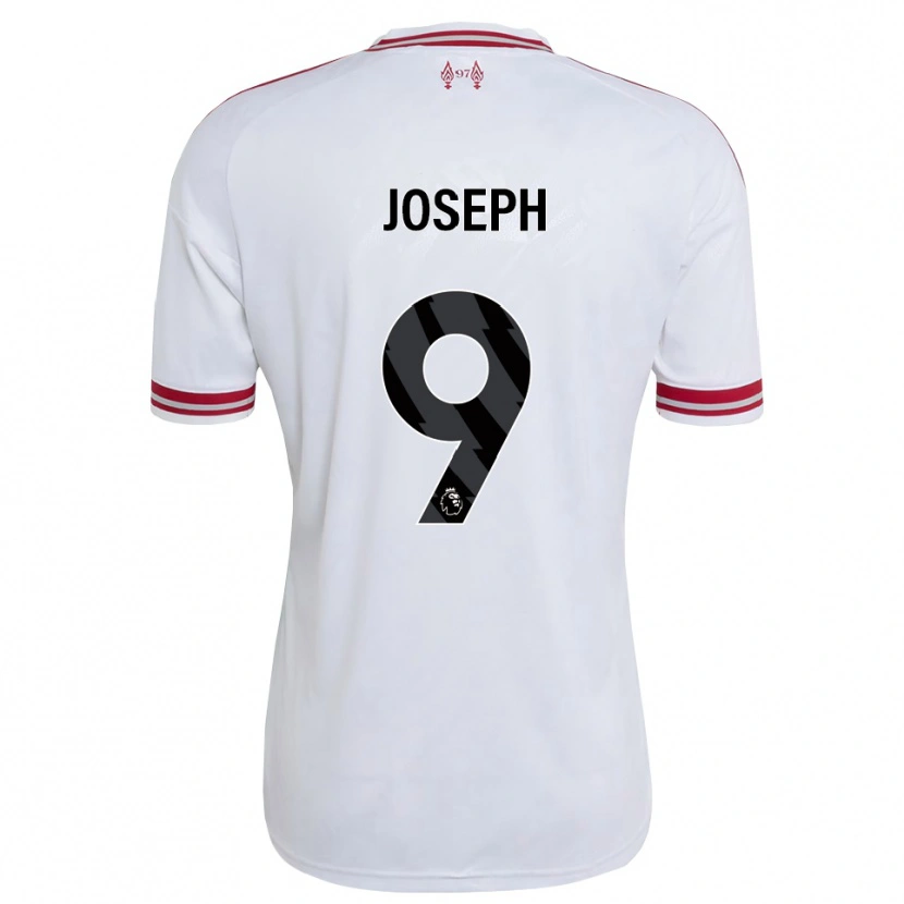Danxen Damen Vincent Joseph #9 Rot Weiß Auswärtstrikot Trikot 2026/27 T-Shirt