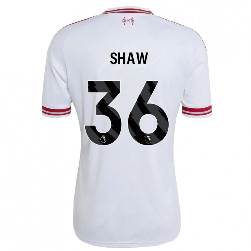 Danxen Damen Zara Shaw #36 Rot Weiß Auswärtstrikot Trikot 2026/27 T-Shirt