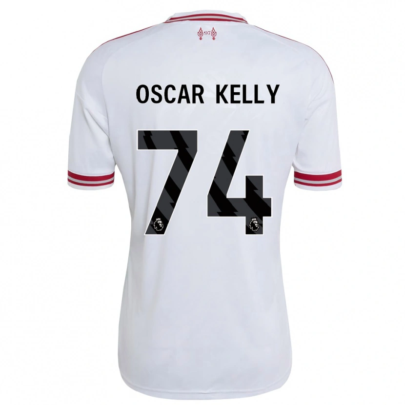 Danxen Damen Oscar Kelly #74 Rot Weiß Auswärtstrikot Trikot 2026/27 T-Shirt