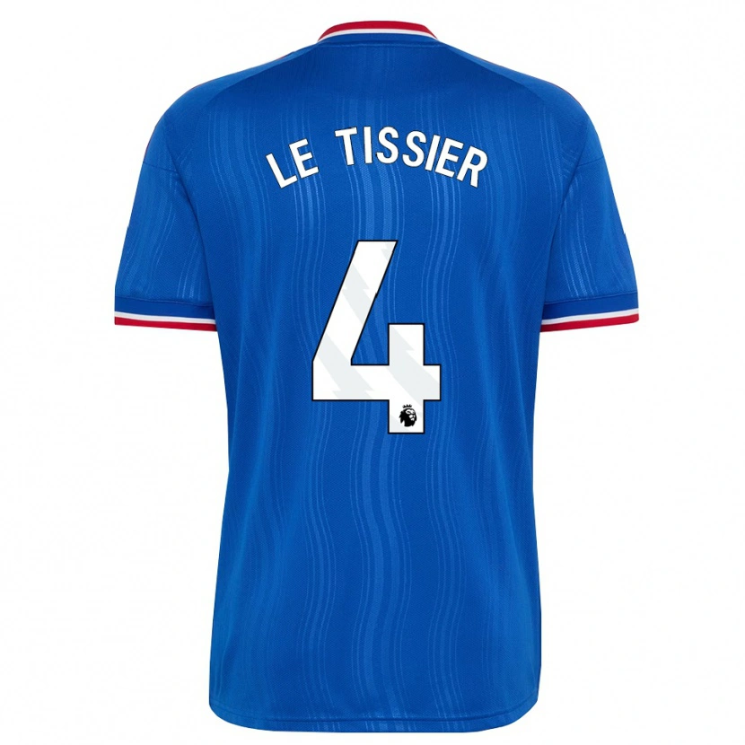 Danxen Damen Maya Le Tissier #4 Blau Weiß Rot Auswärtstrikot Trikot 2026/27 T-Shirt