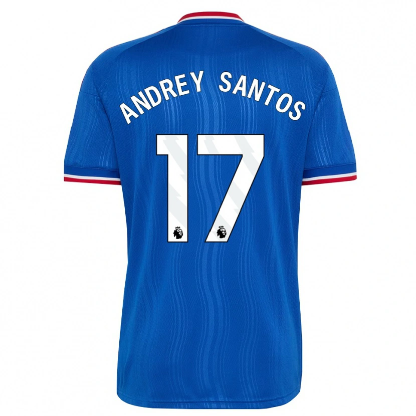 Danxen Damen Andrey Santos #17 Blau Weiß Rot Auswärtstrikot Trikot 2026/27 T-Shirt
