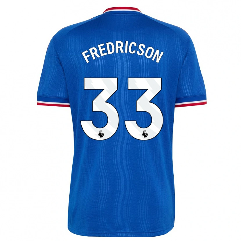 Danxen Damen Tyler Fredricson #33 Blau Weiß Rot Auswärtstrikot Trikot 2026/27 T-Shirt