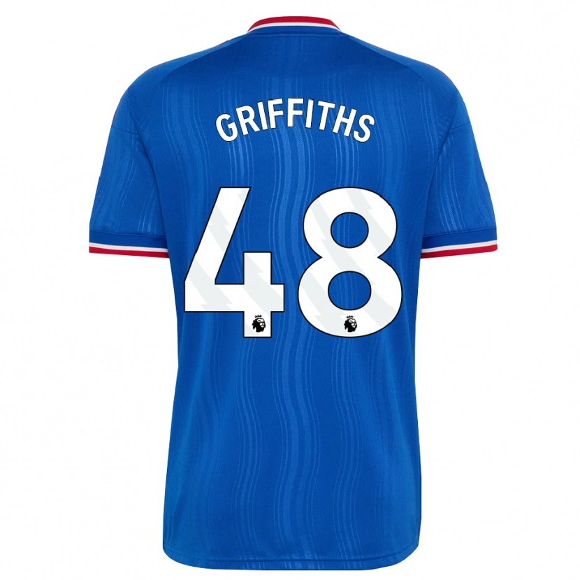 Danxen Damen Mared Griffiths #48 Blau Weiß Rot Auswärtstrikot Trikot 2026/27 T-Shirt