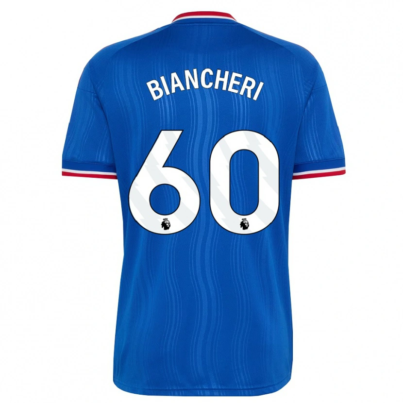 Danxen Damen Gabriele Biancheri #60 Blau Weiß Rot Auswärtstrikot Trikot 2026/27 T-Shirt