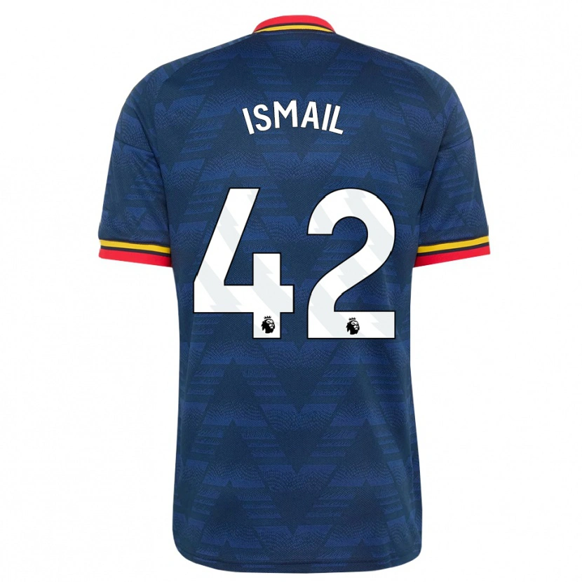 Danxen Damen Cam'ron Ismail #42 Mitternachtsblau Gelb Rot Auswärtstrikot Trikot 2026/27 T-Shirt
